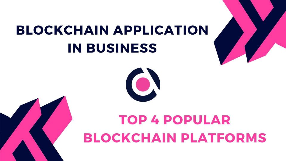 Blockchain Application in Business | 4 Popular Blockchain Platforms